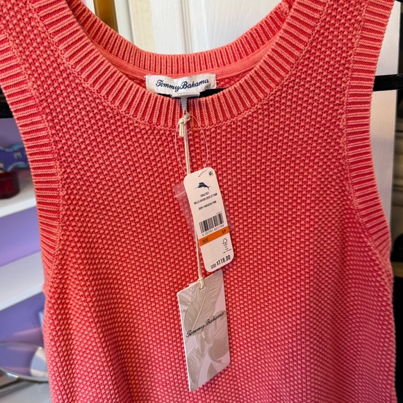 Tommy Bahama NWT Women’s Belle Haven Cotton Sweater Tank Size Small MSRP $118 - Picture 5 of 9